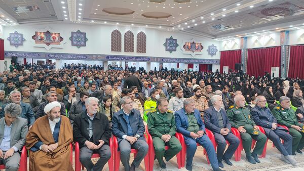 وداع با پیکر مقدس شهید مرزبان