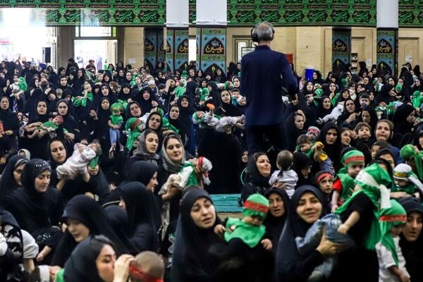 مراسم بین المللی شیرخوارگان حسینی به یاد «زهرا کوچولو» 