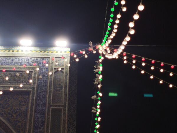 چراغانی دل‌ها در جوار بارگاه رضوی به مناسبت میلاد مولای متقیان  