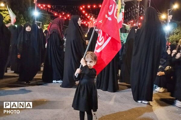 عزاداری شب تاسوعا در بجنورد