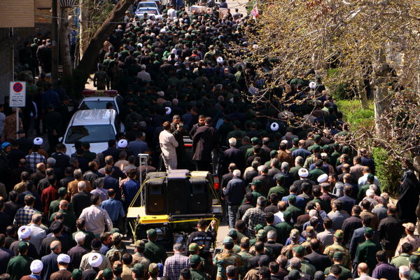 استقبال از پیکر مطهر ۲ شهید گمنام دفاع مقدس در شب‌های قدر