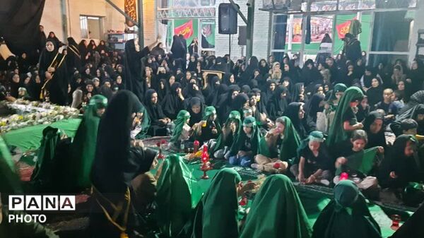 سرتشنیز در سوگِ دردانه حسین (ع)