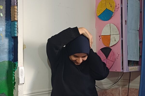 دانش‌آموزان دبیرستان زینبیه۲ شهریار آماده مقابله با زلزله