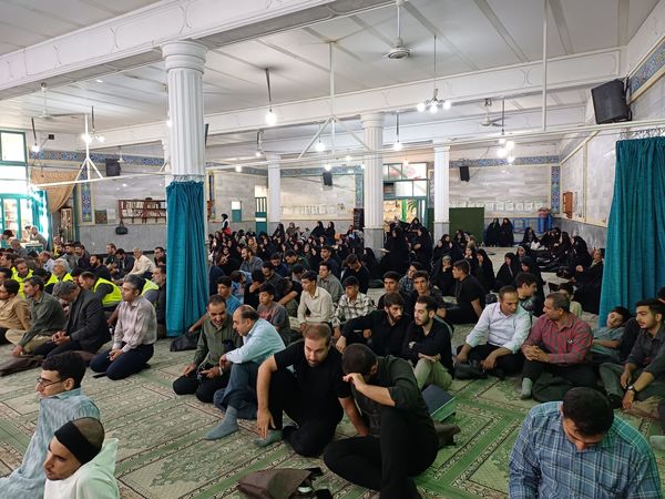 مراسم باشکوه یادواره شهدای شهرستان اسدآباد