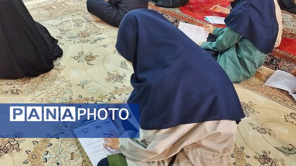 برگزاری لیگ جت دختران در مصلی بقیة اللّٰه شهرستان اشتهارد 