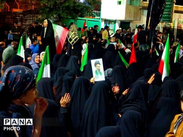 اولین شب عزاداری حسینی؛ ندای لبیک یا حسین در خیابان پیچید