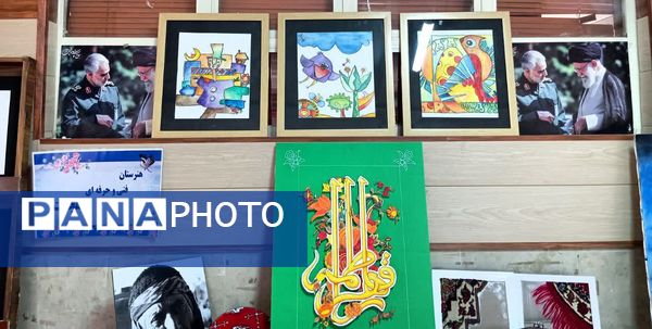 برپایی نمایشگاه دست سازه‌های دانش‌آموزی در ورامین