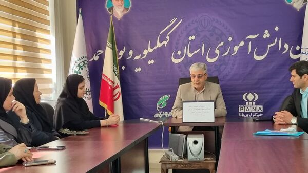 نشست نمایندگان مجلس دانش‌آموزی با رئیس سازمان دانش آموزی کهگیلویه و بویراحمد