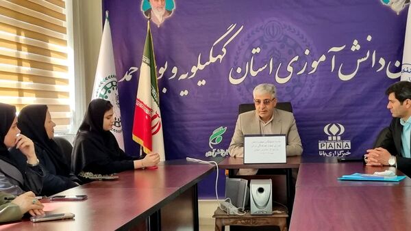 نشست نمایندگان مجلس دانش‌آموزی با رئیس سازمان دانش آموزی کهگیلویه و بویراحمد
