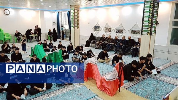 برگزاری هیأت دانش‌آموزی انصارالمهدی در کاشمر 