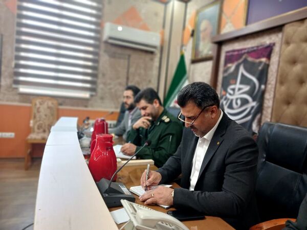 برگزاری جلسه شورای اداری در فریدونکنار