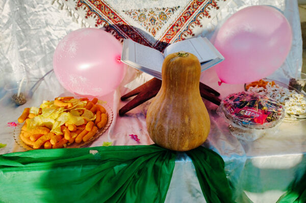 جشن یلدا در دبیرستان فردوس شهرک