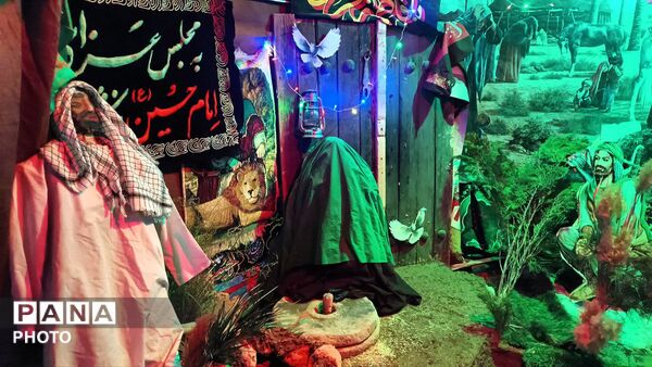 کیار غرق در ماتم محرم 