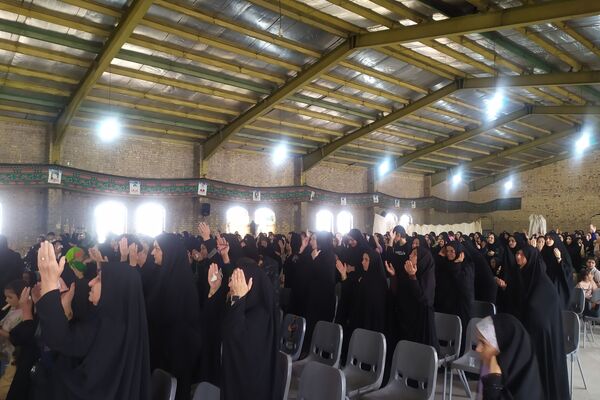همایش شیرخوارگان حسینی در شهر لپویی