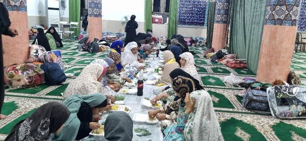 حضور پرشور پیشتازان سیریک در اعتکاف دانش‌آموزی