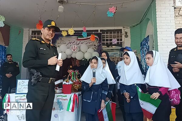 مدرسه سیدمهدی موجانی میزبان فرزندان شهید کریم نجف قلی زاده