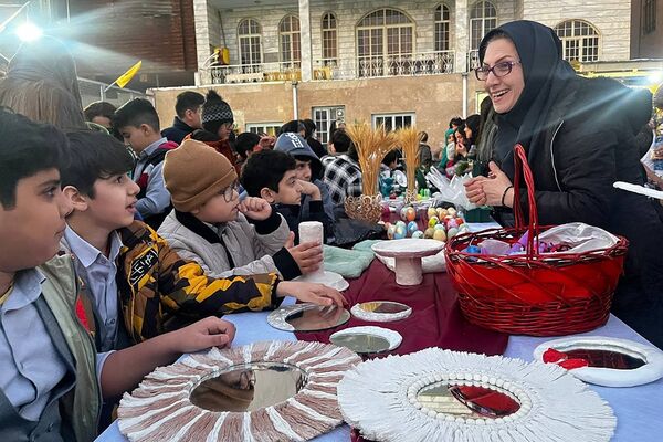 برگزاری جشنواره بهار در بهار در دبستان البرز رودهن 