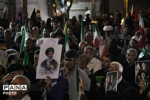 از قلب نیشابور تا وسعت ایران،اجتماع با شکوه مردم جان فدا
