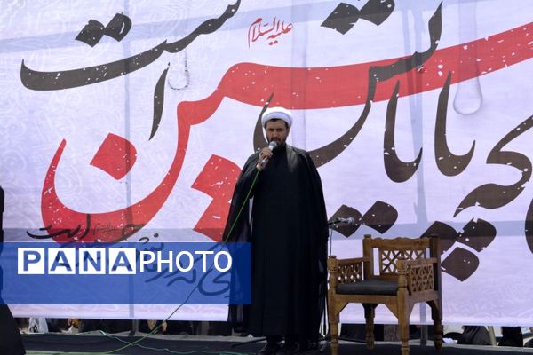 پیاده روی دلدادگان اربعین حسینی ع در اسلامشهر به سوی امامزاده اسماعیل