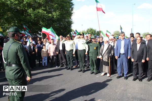 رزمایش امام رضایی های یزد
