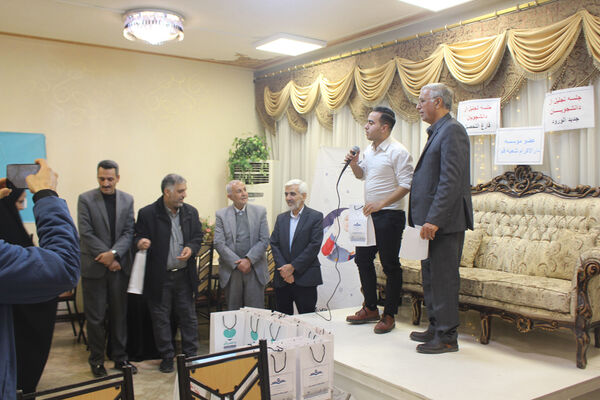 تجلیل از دانشجویان و فارغ التحصیلان دانشگاهی موسسه خیریه دارالاکرام قم