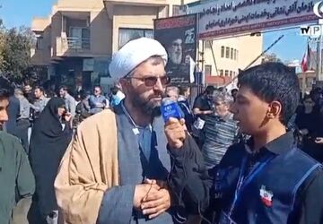 تشییع باشکوه سردار شهید نیلفروشان توسط مردم اصفهان 
