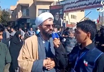 تشییع باشکوه سردار شهید نیلفروشان توسط مردم اصفهان 
