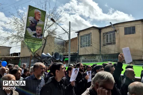 راهپیمایی روز قدس در استهبان