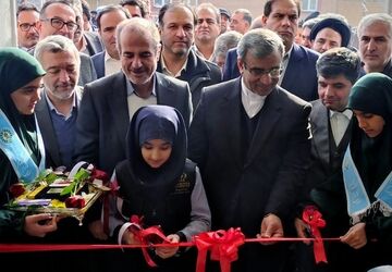 افتتاح هنرستان دخترانه ۱۲ کلاسه در حاشیه شهر مشهد 