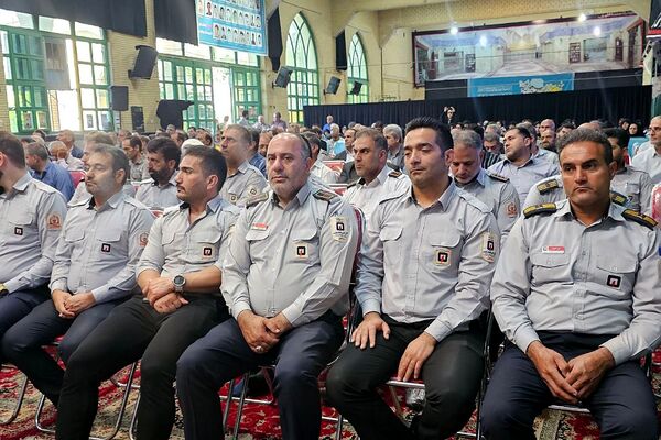 مراسم سالروز شهادت شهید بهشتی و ۷۲ یار انقلاب و چهلمین روز از شهادت رییس‌جمهور و شهدای خدمت در ورامین