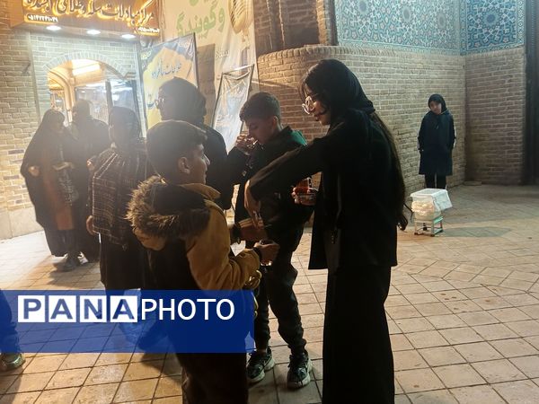 چایخانه حضرت زهرا در مسجد جامع نیشابور 