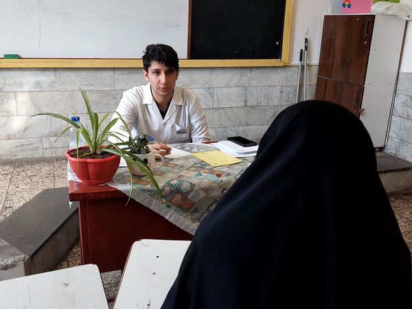 اردوی جهادی محبت در شهرک بهارستان