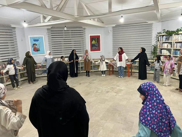 برگزاری اردوی تابستانه خانواده در کتابخانه مرکز جاسک