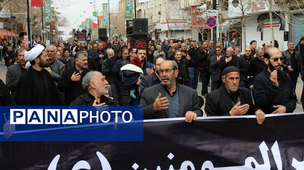 حرکت دسته عزاداری شهادت حضرت امیرالمومنین