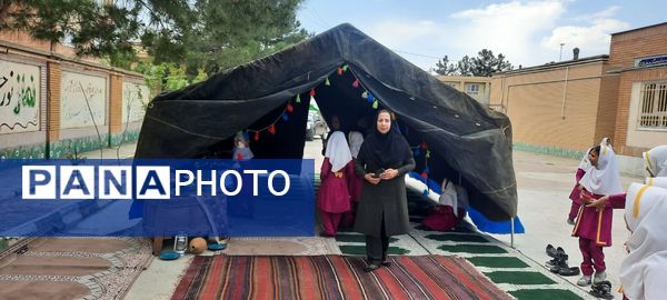 زنگ سلامت به مناسبت هفته‌ سلامت در مدرسه قرآنی سمیه فاروج 