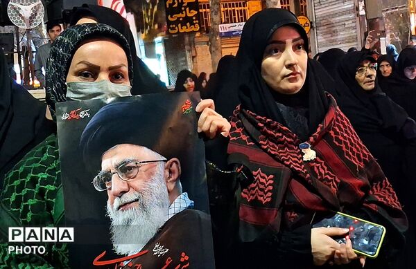 مراسم وداع با شهید پاسدار محمد صادق نظافتی در کاشمر