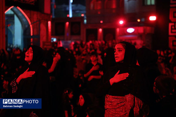 مراسم عزاداری شب تاسوعای حسینی (ع) در آستان امامزاده صالح(ع)