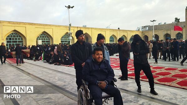 شهر نیشابور مشکی پوش شد-۲