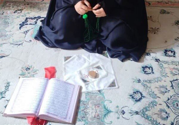 اعتکاف دانش‌آموزی در ایذه