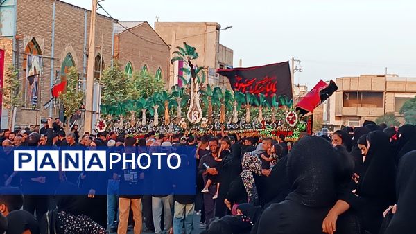 برپایی هیئت عزاداری بمناسبت عاشورای حسینی در شهرستان خلیل آباد