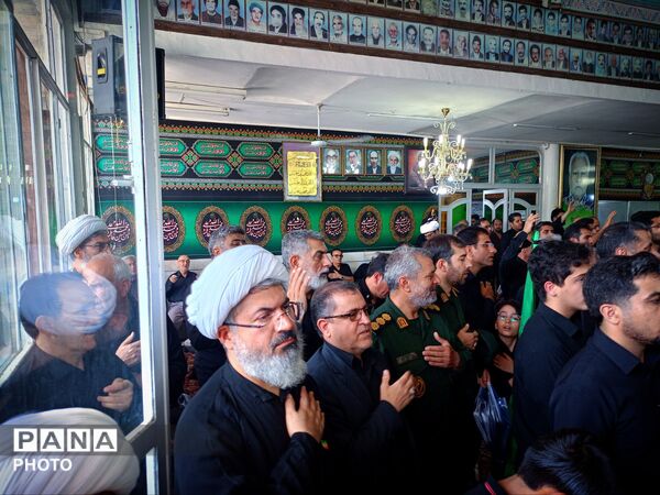 مراسم عزاداری تاسوعای  حسینی در حسینیه ابوالفضلی کاشمر 