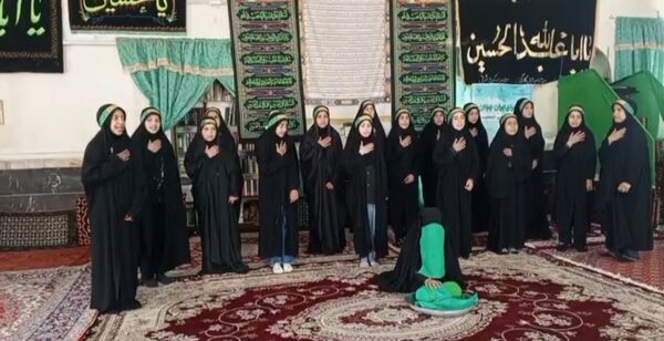 مراسم شهادت حضرت رقیه(س)