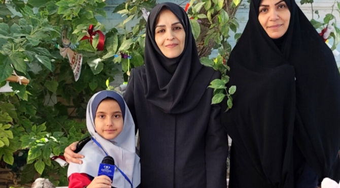 مدرسه بنان میزبان جشن روز تخم مرغ شد