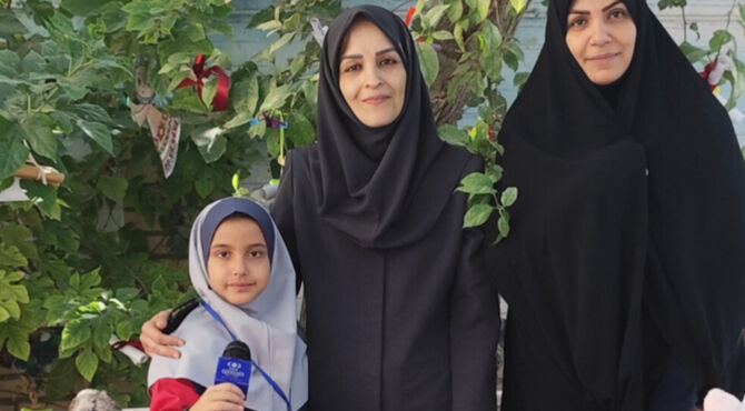 مدرسه بنان میزبان جشن روز تخم مرغ شد