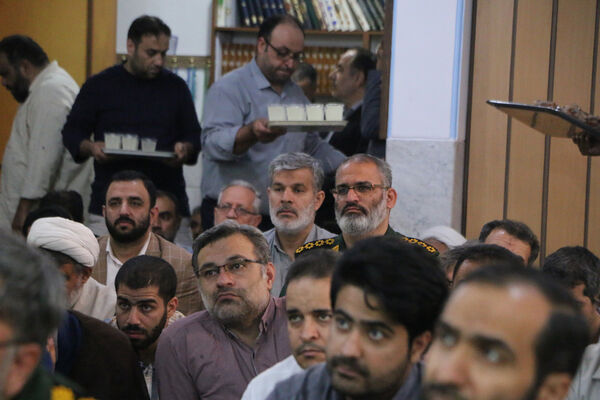 مراسم اربعین شهدای پرواز اردیبهشت در آموزش و پرورش قم