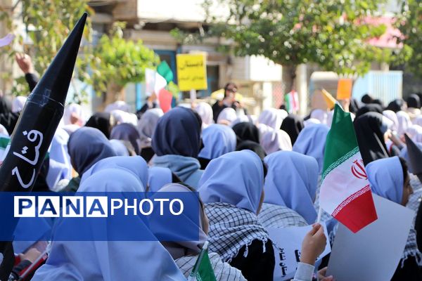 تجلی اقتدار مردم بهارستان در راهپیمایی ۱۳ آبان