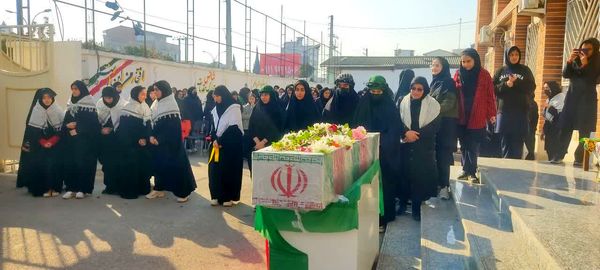  مدارس بابلسر میزبان شهید گمنام