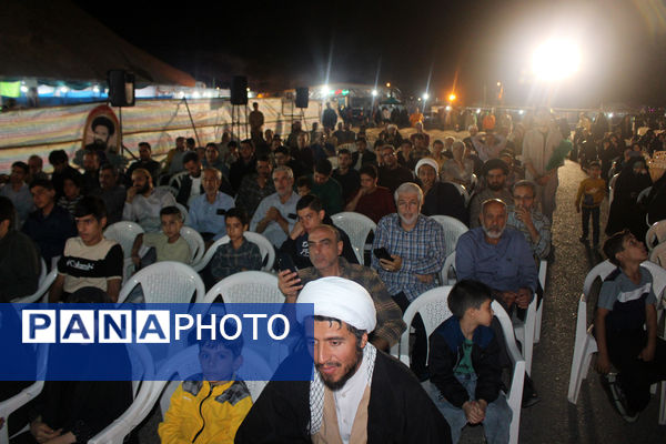 مراسم «شب‌های پرستاره اقتدار» در کوه خضر نبی قم