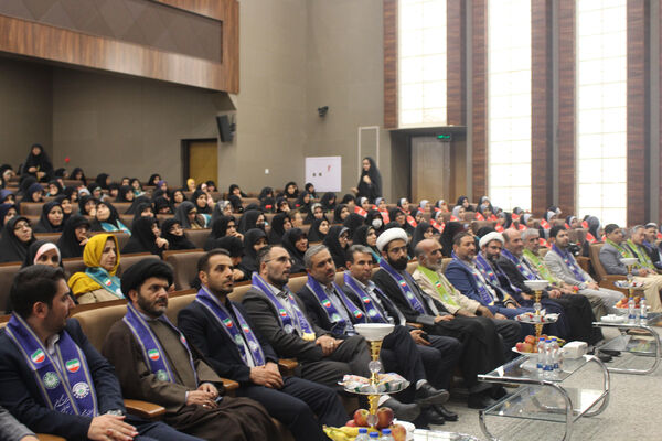 آیین بزرگداشت سالروز تاسیس سازمان دانش‌آموزی در قم-1