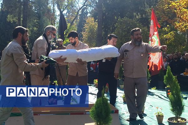 شهید گمنامی که همزمان با شهادت حضرت زهرا (س) به خاک سپرده شد 